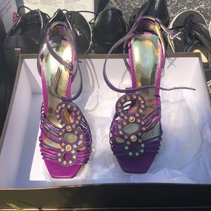 Purple bebe heels